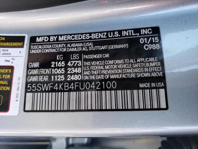 55SWF4KB4FU042100 Mercedes-Benz C 300 4matic