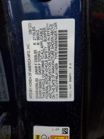 1HGCV1F44LA114209 Honda ACCORD EX