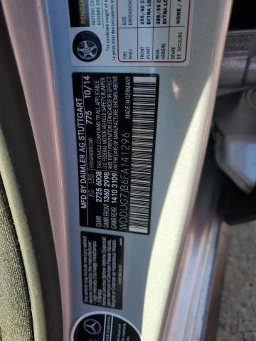 WDDUG7JB6FA141296 Mercedes-Benz S 63 AMG