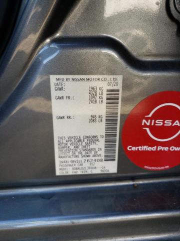 1N4BL4BV1LC262408 Nissan ALTIMA S
