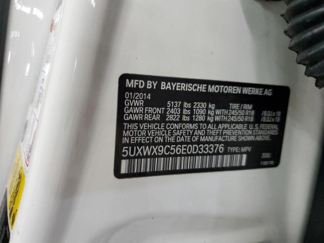 5UXWX9C56E0D33376 BMW X3 Xdrive28i