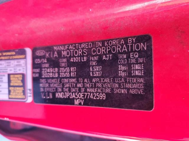 KNDJP3A50E7742599 KIA SOUL +