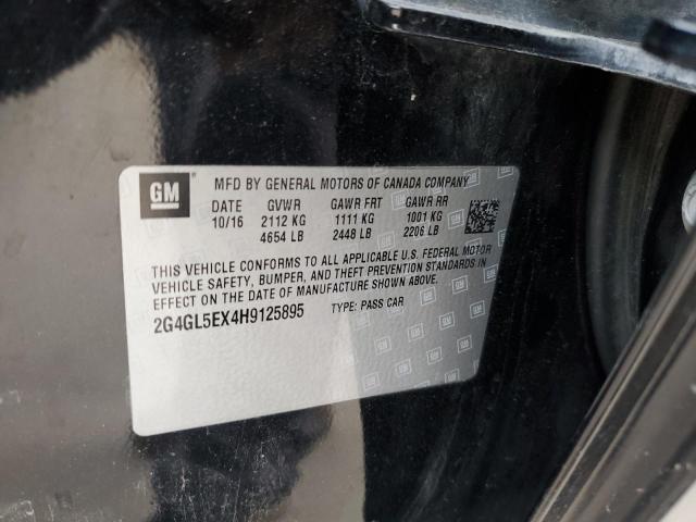 2G4GL5EX4H9125895 Buick Regal Sport Touring