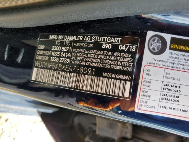 WDDHF5KBXEA798091 Mercedes-Benz E 350