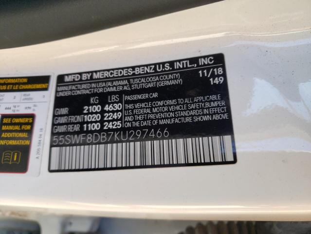 55SWF8DB7KU297466 Mercedes-Benz C 300