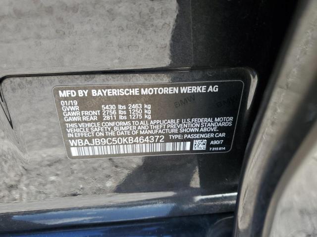 WBAJB9C50KB464372 BMW M550xi