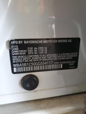 WBA5B1C50GG554117 BMW 535 I