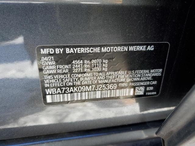 WBA73AK09M7J25369 BMW 228XI