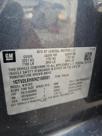 1GTV2LEHXHZ166601 GMC Sierra K1500