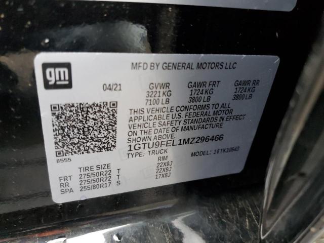 1GTU9FEL1MZ296466 GMC Sierra K1500 Denali