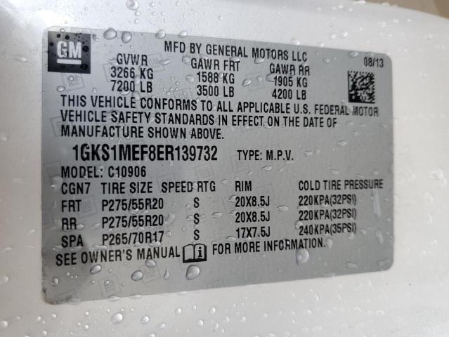 1GKS1MEF8ER139732 GMC YUKON XL DENALI