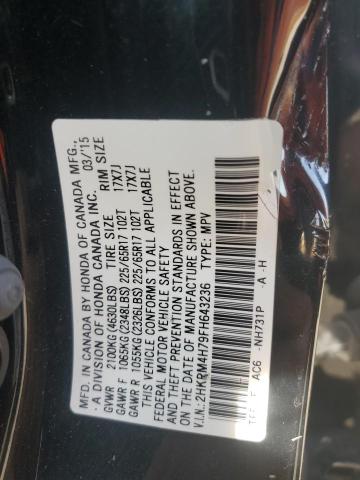 2HKRM4H79FH643236 Honda CR-V EXL