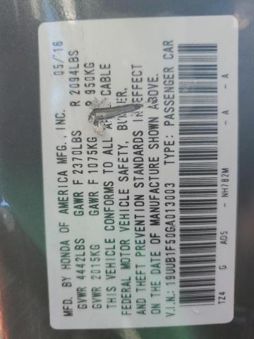 19UUB1F50GA013003 Acura TLX TECH