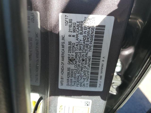 1HGCV1F17JA014401 Honda ACCORD LX