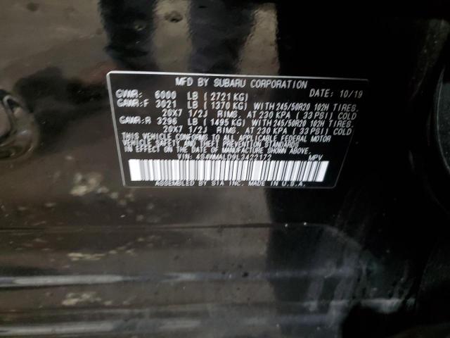 4S4WMALD9L3422172 Subaru Ascent Limited