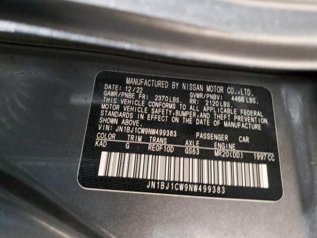 JN1BJ1CW9NW499383 Nissan Rogue Sport Sl