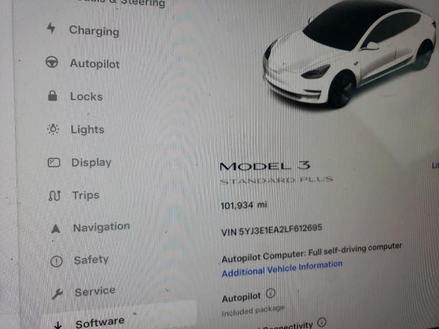 5YJ3E1EA2LF612695 Tesla MODEL 3