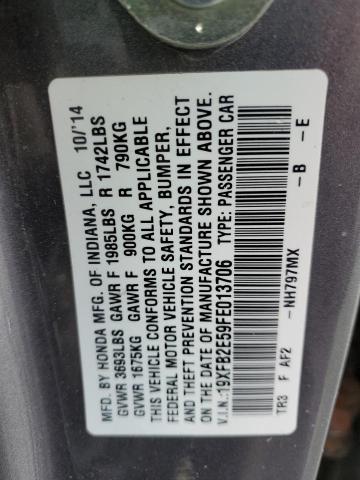 19XFB2E59FE013706 Honda Civic Lx