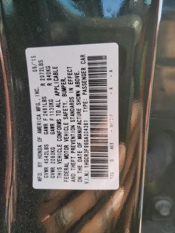 1HGCR3F96GA004361 Honda Accord Touring