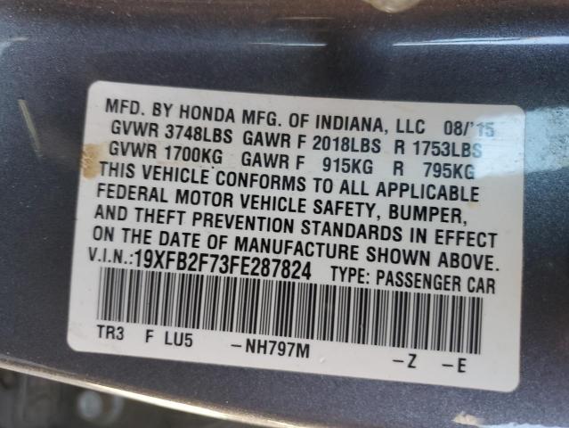 19XFB2F73FE287824 Honda CIVIC SE