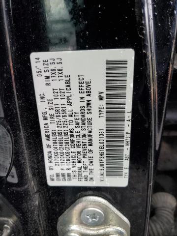 5J6TF3H51EL001381 Honda Crosstour Exl