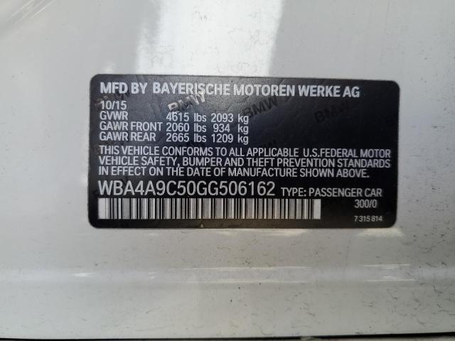 WBA4A9C50GG506162 BMW 428 I Gran Coupe Sulev