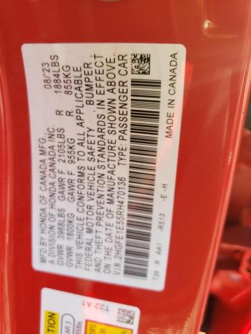 2HGFE1E55RH470136 Honda CIVIC SI