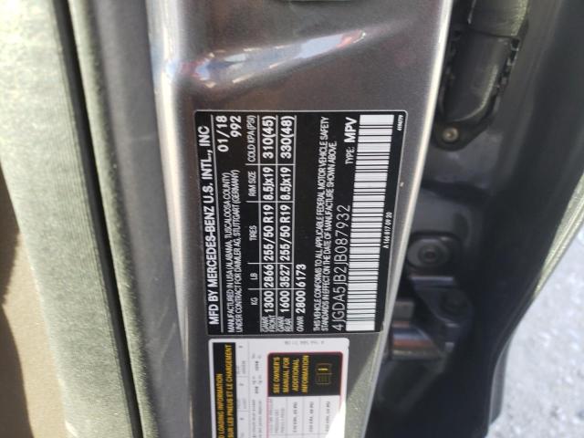 4JGDA5JB2JB087932 Mercedes-Benz GLE 350