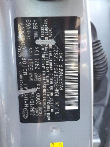 KMHGN4JE8GU112321 Hyundai Genesis 3.8l