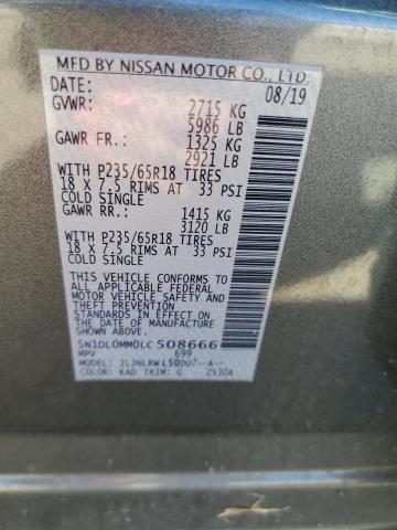5N1DL0MM0LC508666 Infiniti QX60 LUXE