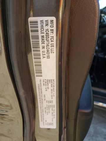 1C4SDJFT4LC443193 Dodge Durango Ssv