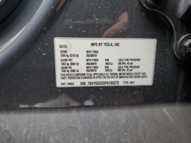 7SAYGDEE6PA160373 Tesla Model Y