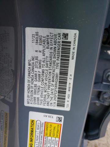 2HGFE2F5XRH528861 Honda Civic Sport