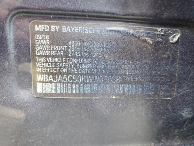 WBAJA5C50KWW05638 BMW 530 I