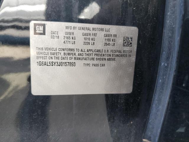 1G6AL5SY3J0157893 Cadillac ATS-V