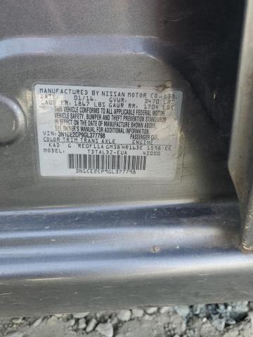 3N1CE2CP9GL377798 Nissan Versa Note S