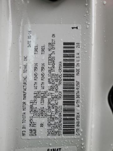 5TFSX5EN6GX043121 Toyota Tacoma Access Cab