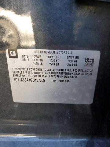 1G11A5SA1GU157505 Chevrolet Malibu Limited Ls