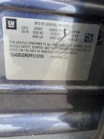 1G4GB5GR0FF310760 Buick Lacrosse