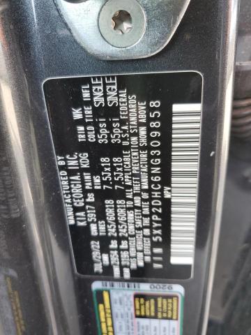 5XYP2DHC6NG309858 KIA Telluride Lx