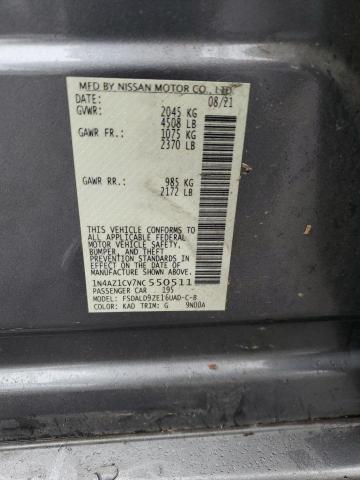 1N4AZ1CV7NC550511 Nissan LEAF SV