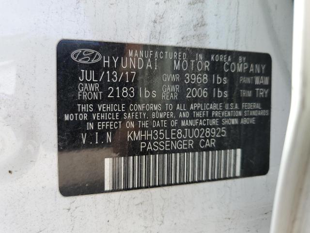 KMHH35LE8JU028925 Hyundai ELANTRA GT