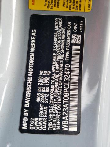 WBA23AT08PCL32470 BMW 430I