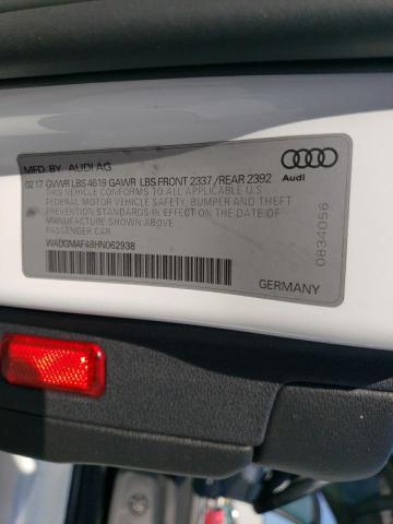 WAUGMAF48HN062938 Audi A4 Ultra Premium