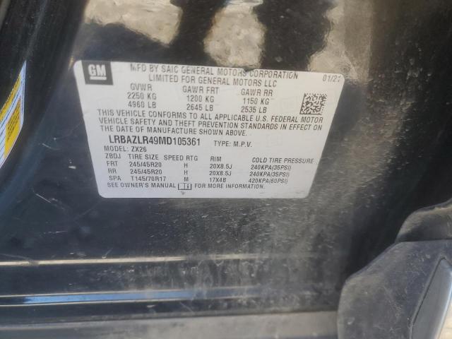LRBAZLR49MD105361 Buick Envision Preferred
