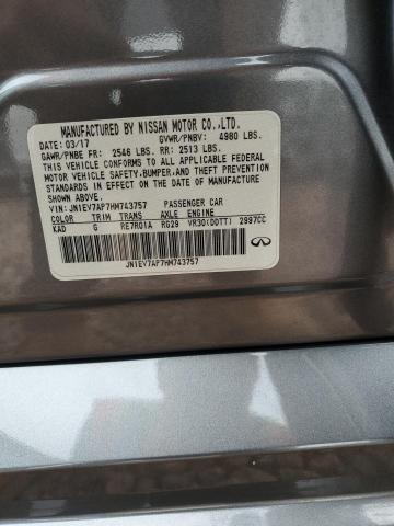 JN1EV7AP7HM743757 Infiniti Q50 Premium