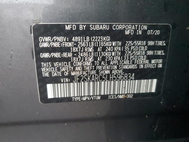 JF2SKARC5LH596834 Subaru Forester Sport