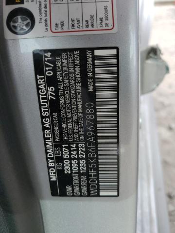 WDDHF5KB6EA967880 Mercedes-Benz E 350