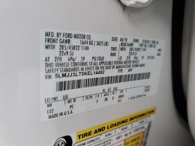 5LMJJ3LT5KEL14492 Lincoln Navigator L Reserve