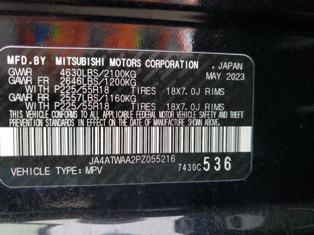 JA4ATWAA2PZ055216 Mitsubishi Eclipse Cross Se